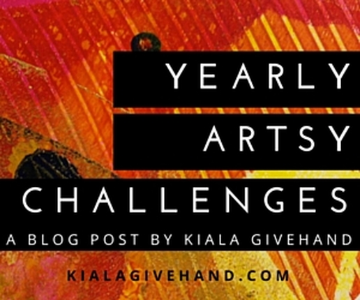 Kiala Givehand Yearly Art Challenge Blog Post